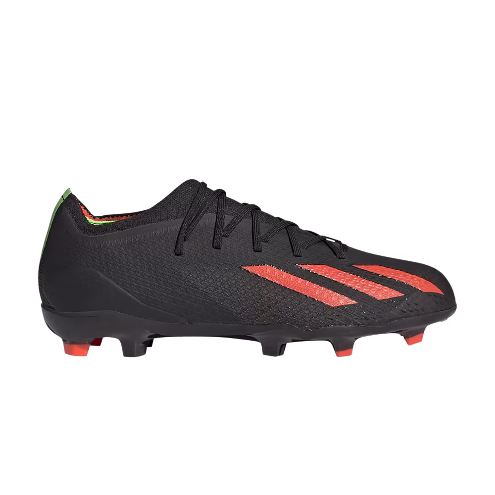 Adidas X Speedportal.1 FG J Black Solar Red