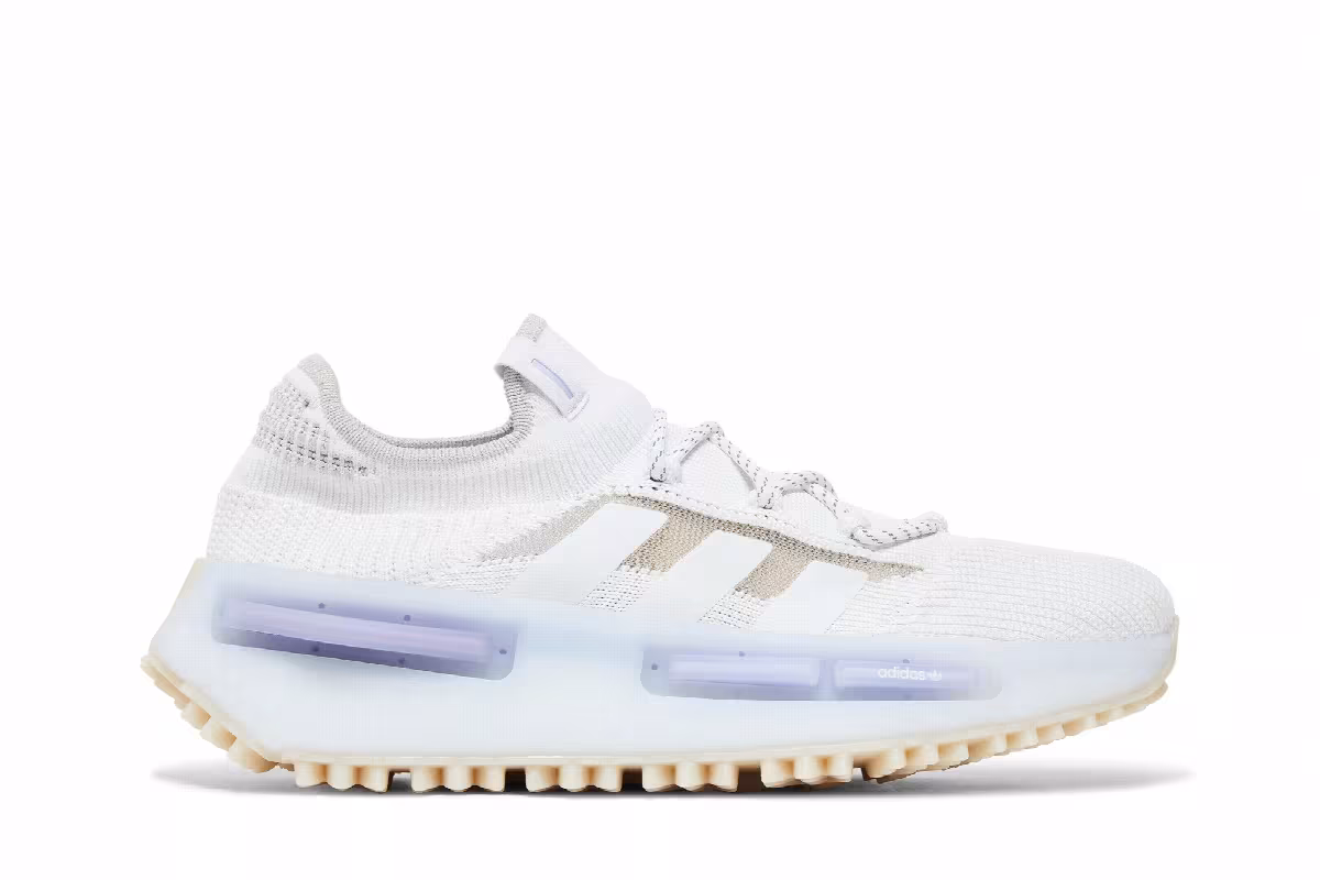 adidas NMD_S1 White Light Purple, view 2