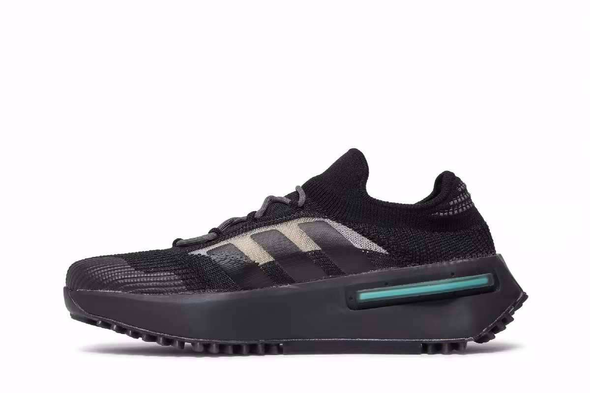 adidas NMD_S1 Black Altered Blue, view 4