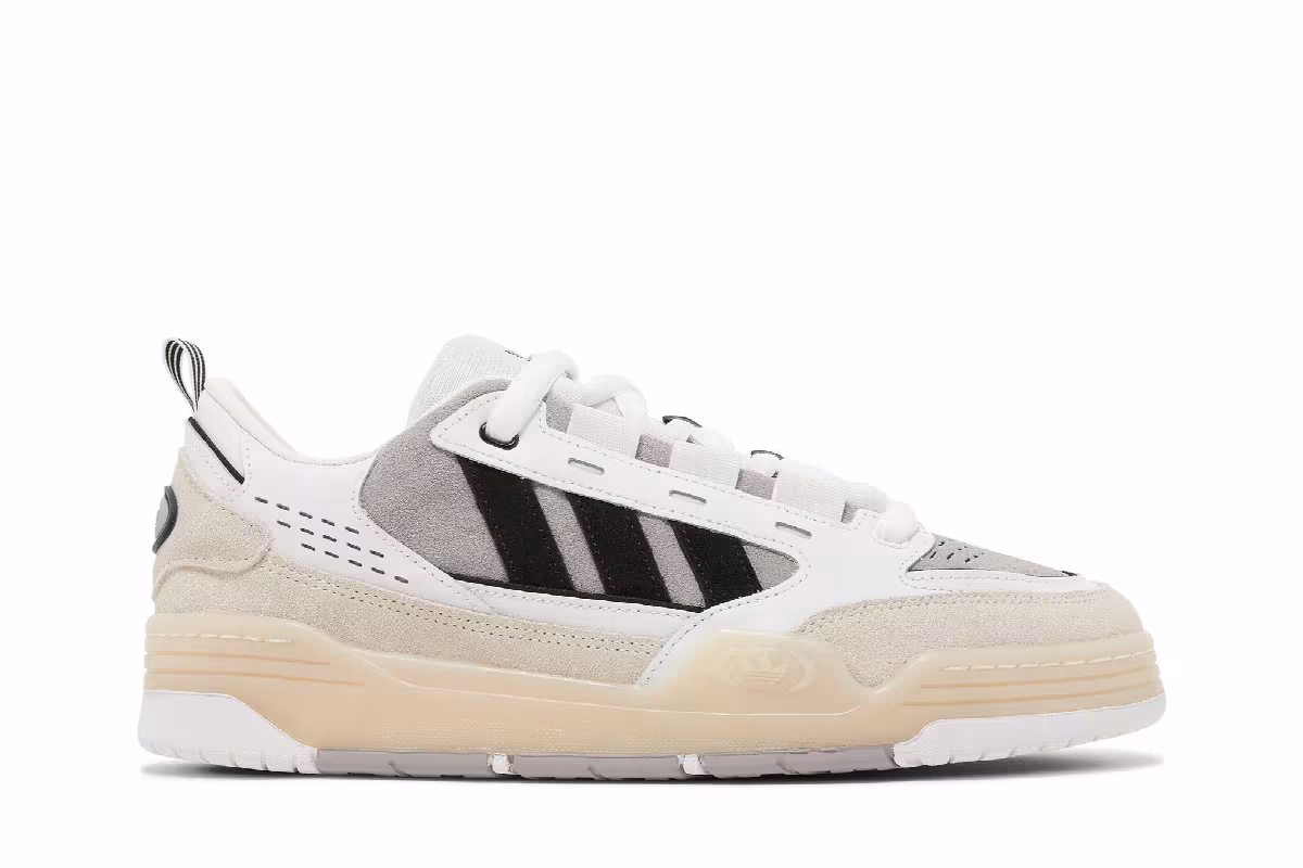 adidas ADI2000 Chalk White Black, view 2