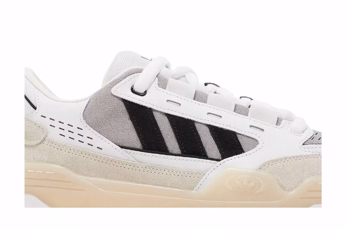 adidas ADI2000 Chalk White Black, view 3