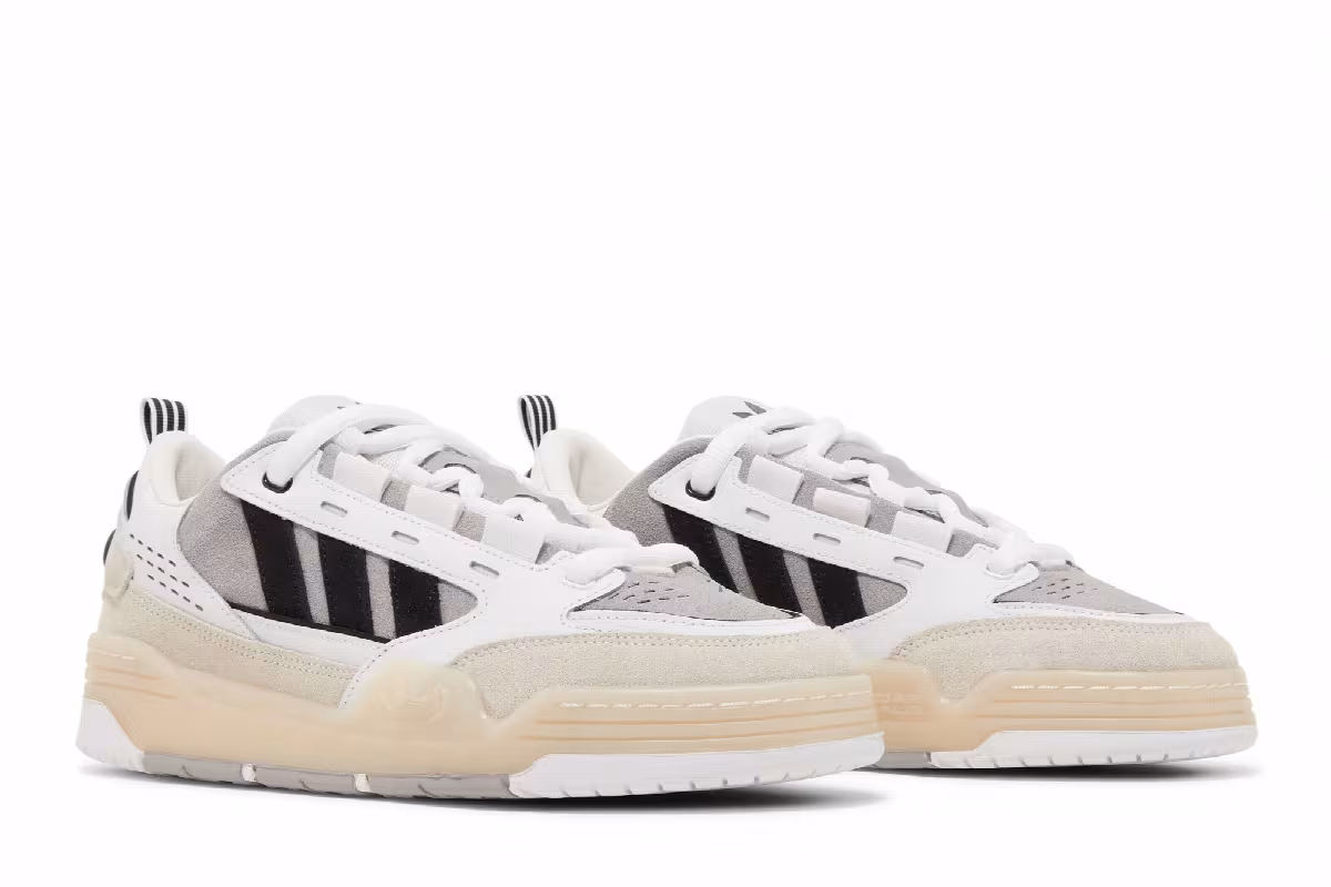 adidas ADI2000 Chalk White Black, view 9