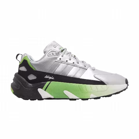 Kawasaki Ninja x adidas ZX 22 Boost 'Silver Metallic'