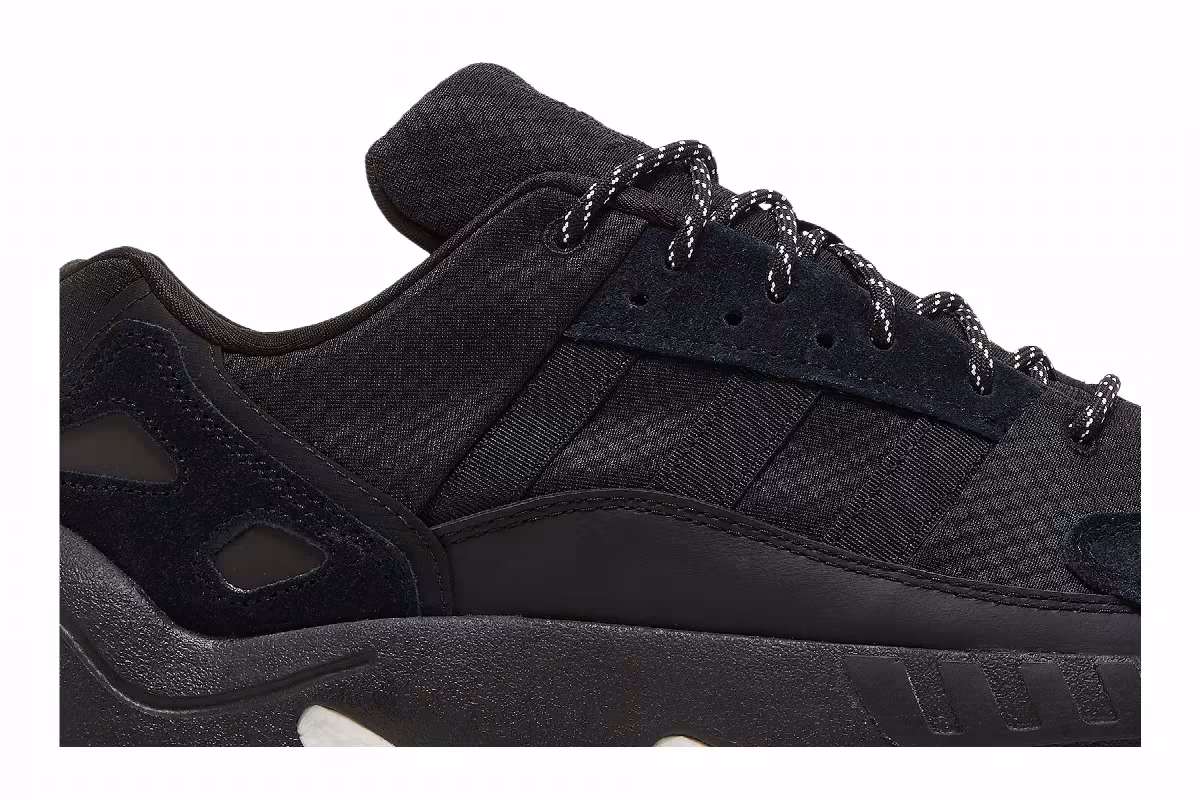 adidas ZX 22 Boost Black White, view 3