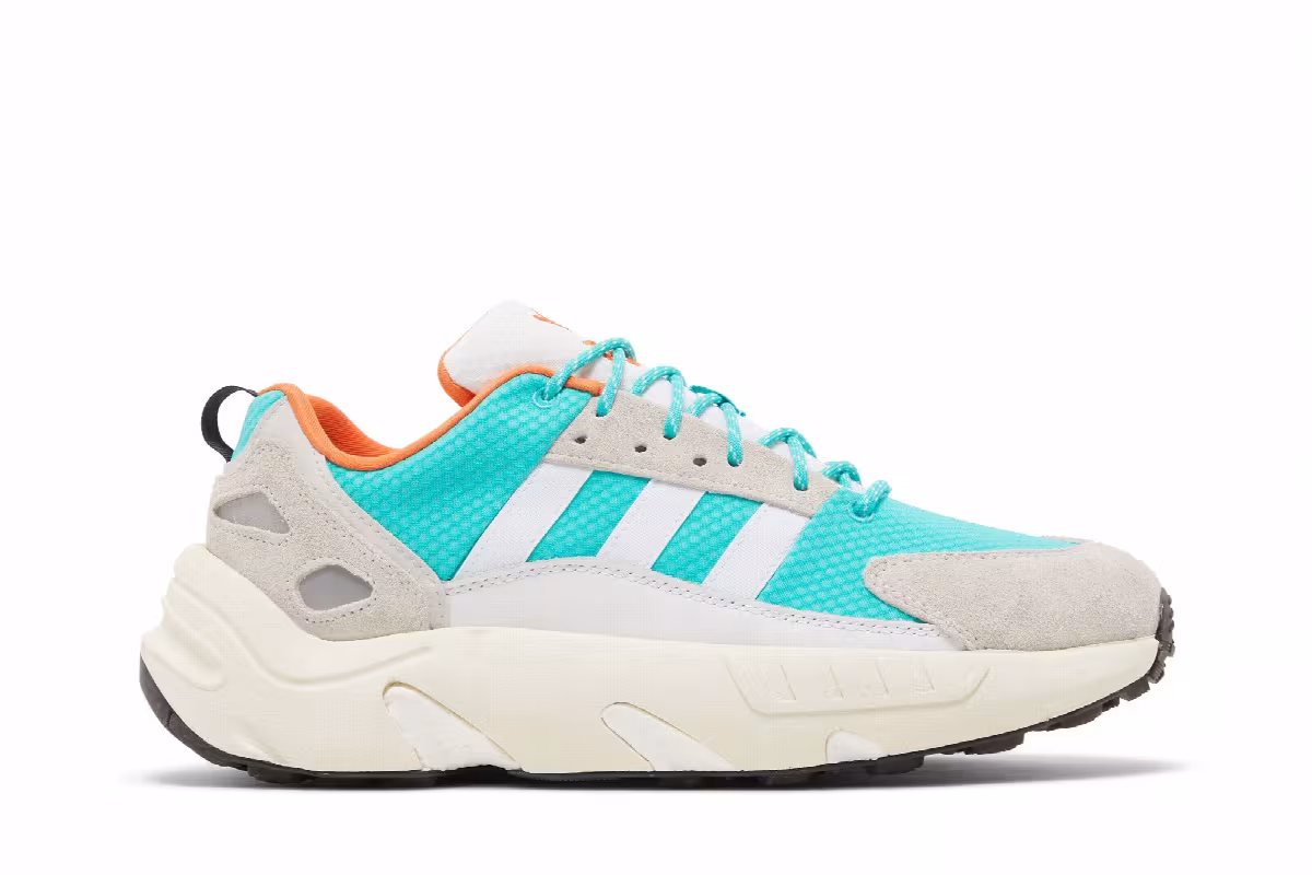 Adidas ZX 22 White Semi Mint Rush, view 2
