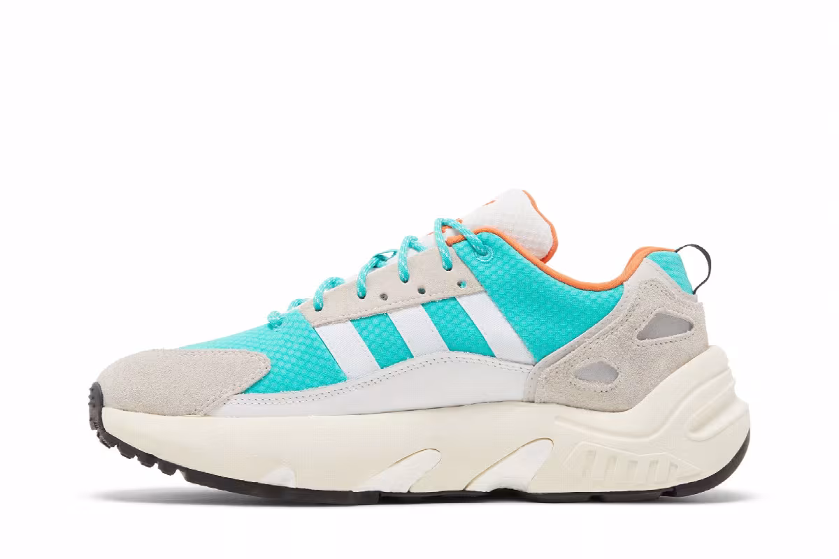 Adidas ZX 22 White Semi Mint Rush, view 4