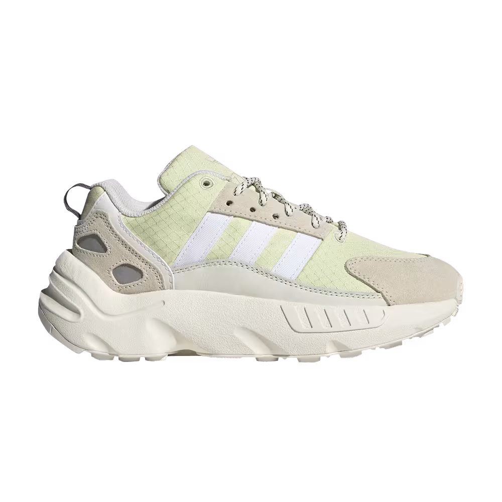 Adidas ZX 22 J White Almost Lime