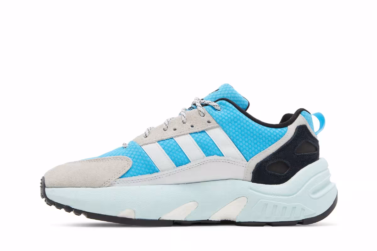 Adidas ZX 22 Boost White Sky Rush, view 4