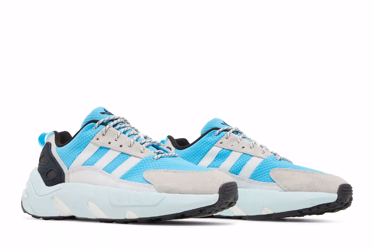 Adidas ZX 22 Boost White Sky Rush, view 9