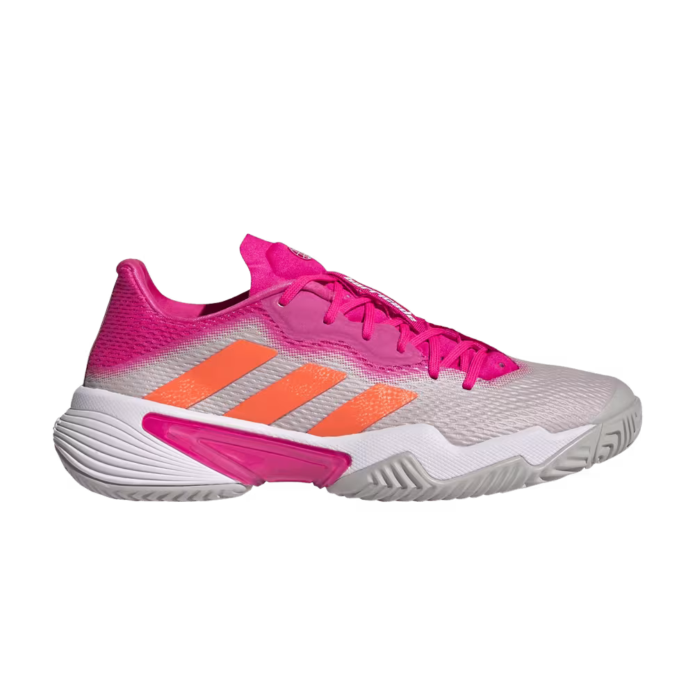 Adidas Women's Barricade Grey Team Shock Pink