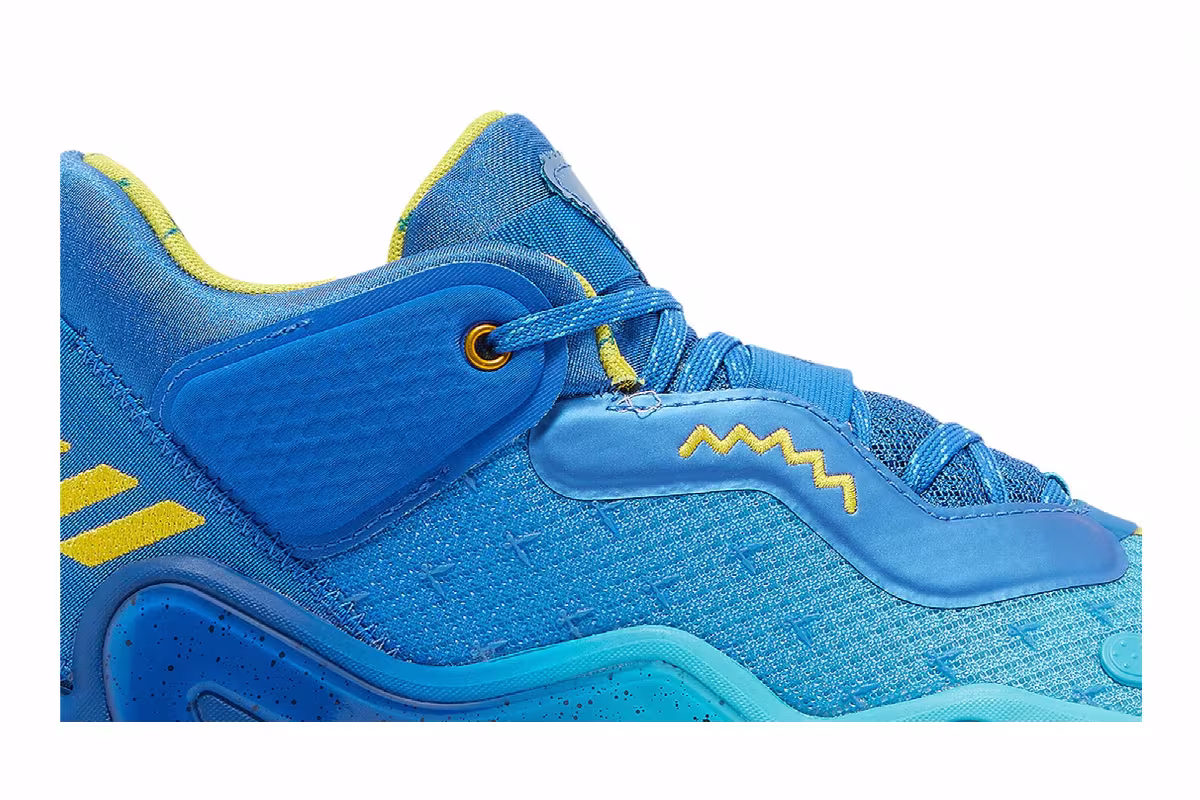 Ninja x adidas D.O.N. Issue 3 Time in - Blue Bright Cyan, view 3