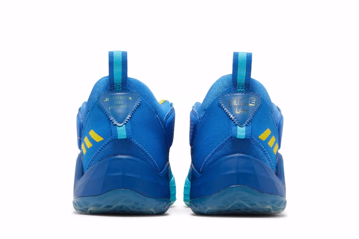 Ninja x adidas D.O.N. Issue 3 Time in - Blue Bright Cyan, view 7