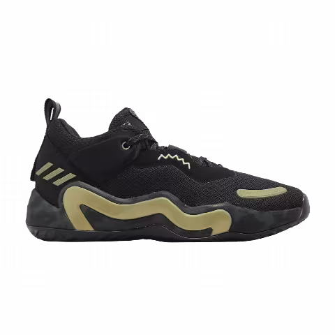 Adidas D.O.N. Issue #3 GCA 'Black Gold Metallic'