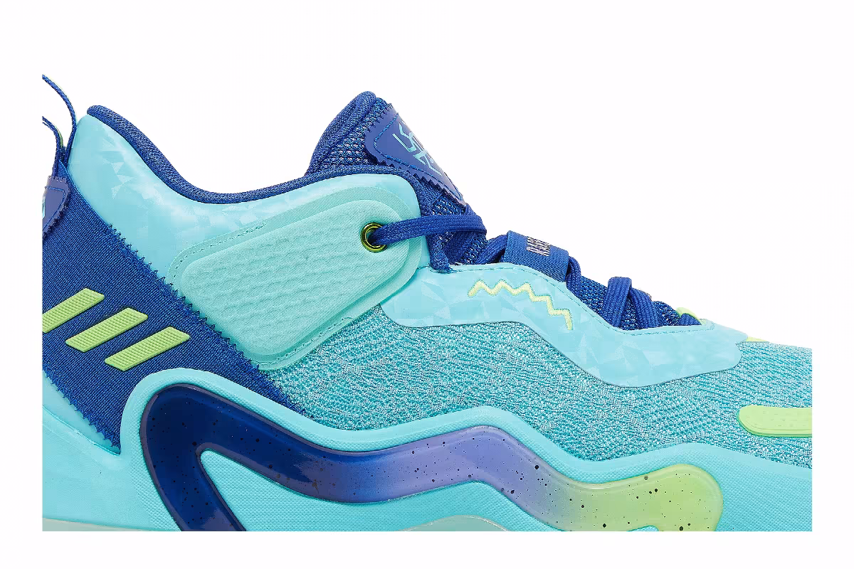 adidas D.O.N. Issue #3 Pulse Aqua, view 3