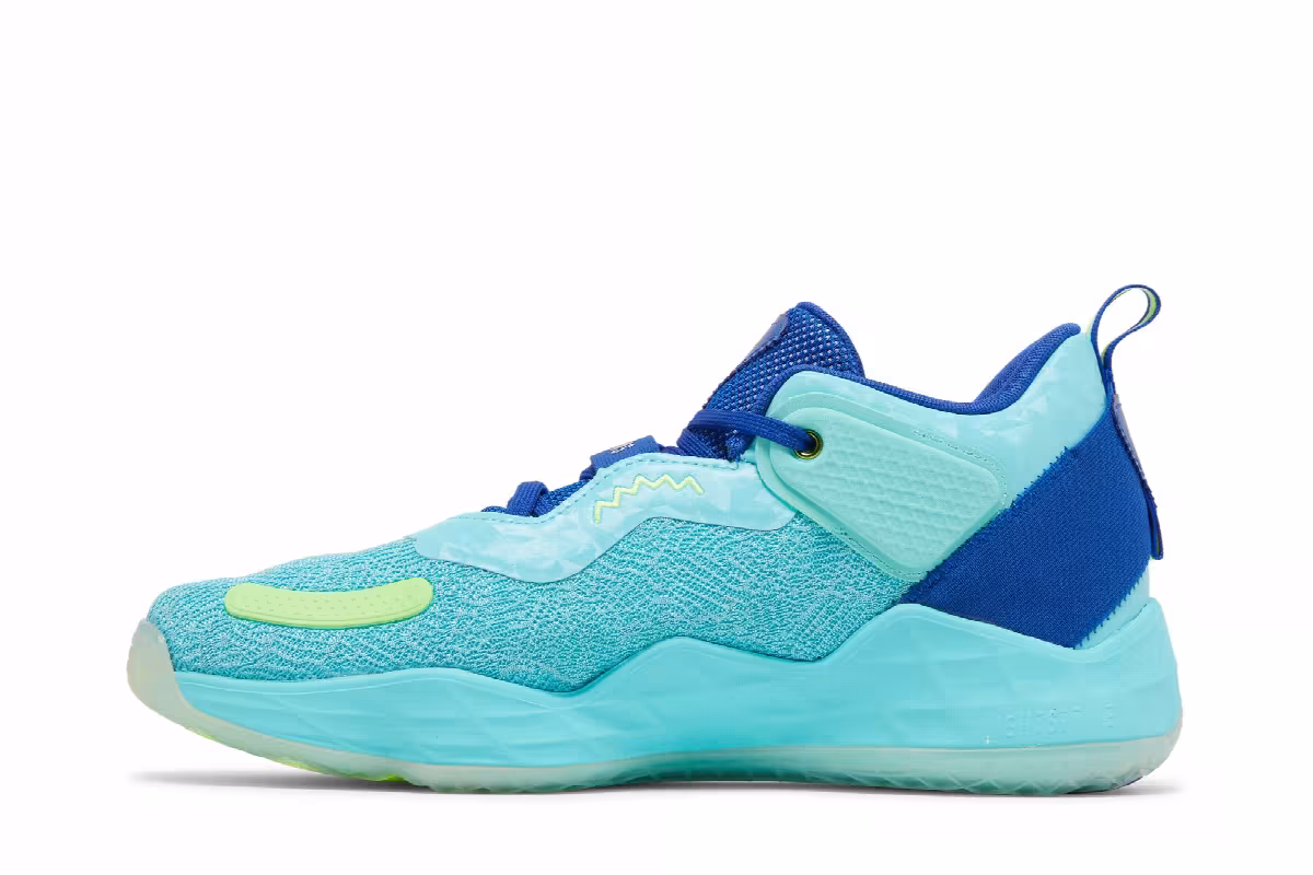 adidas D.O.N. Issue #3 Pulse Aqua, view 4