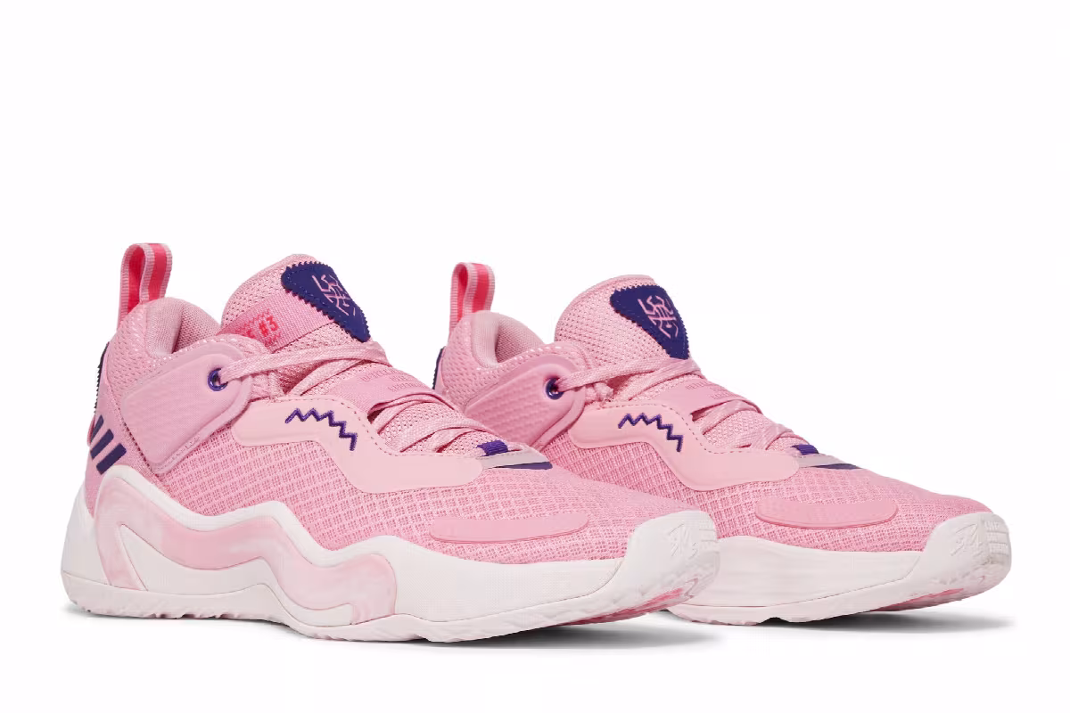 adidas D.O.N. Issue #3 Light Pink, view 9