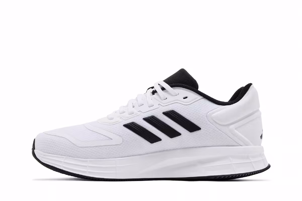 adidas Duramo 10 White Black, view 4