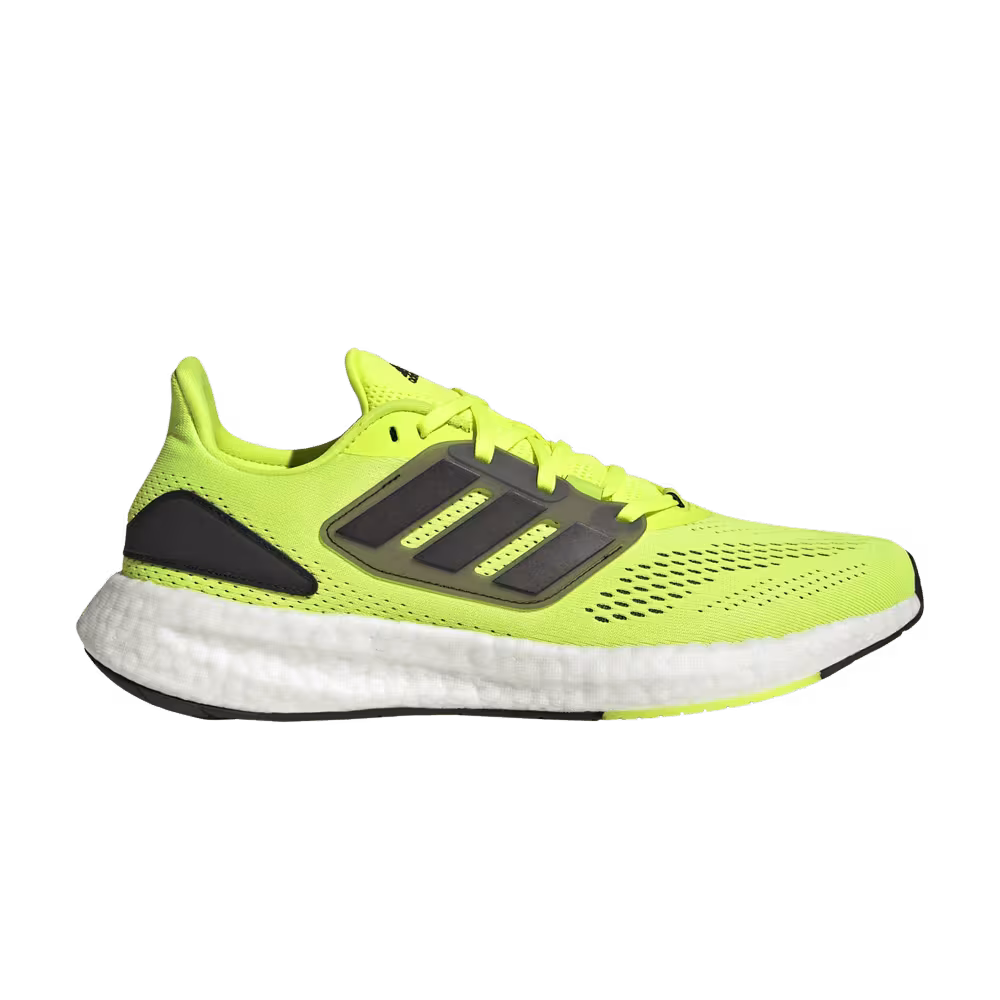 adidas PureBoost 22 Solar Yellow Black