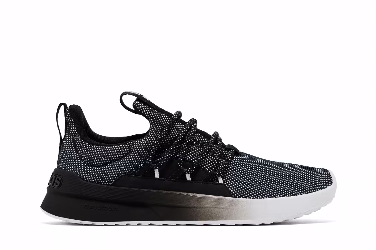 Adidas Lite Racer Adapt 4.0 Cloudfoam White Black, view 2