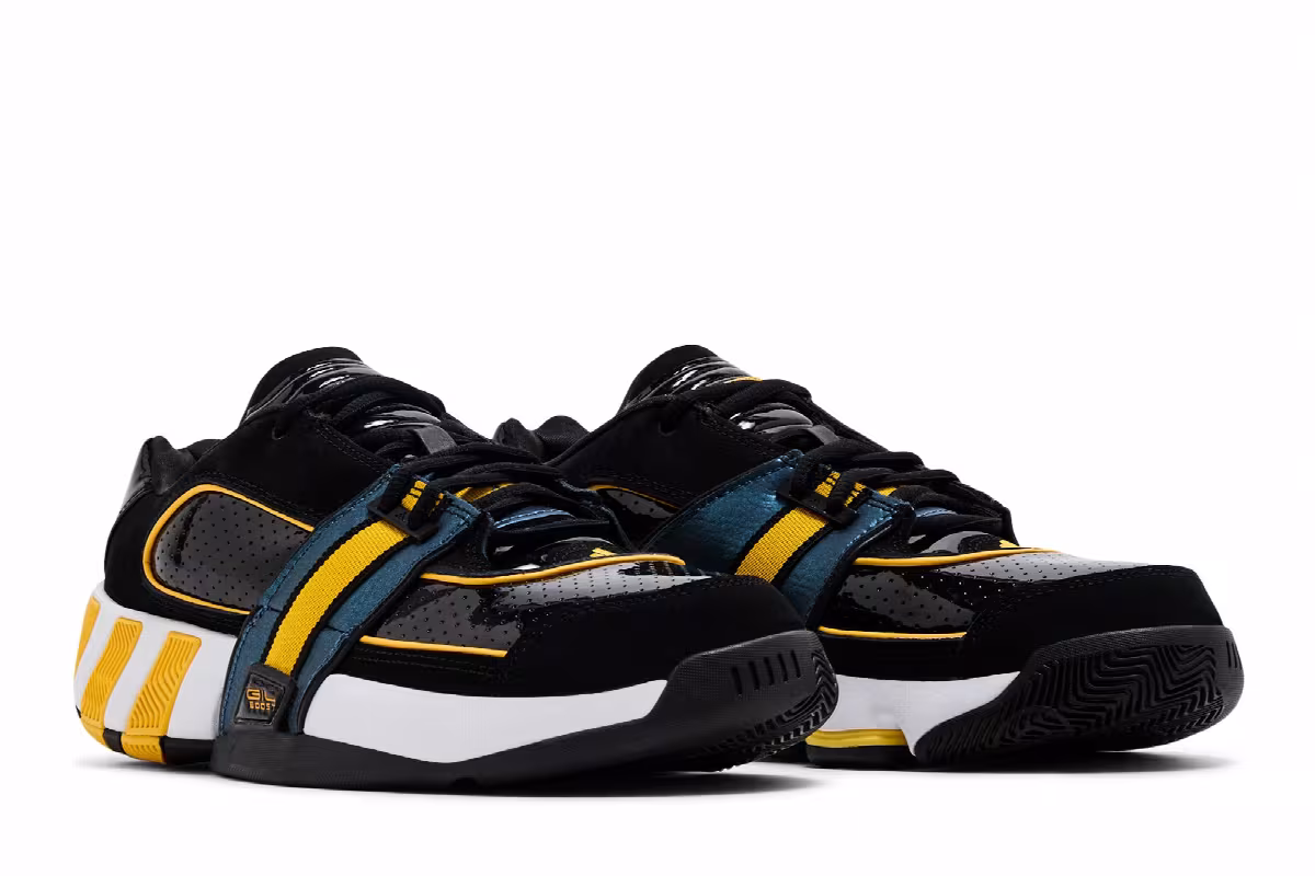 adidas Agent Gil Restomod Black Bold Gold, view 9