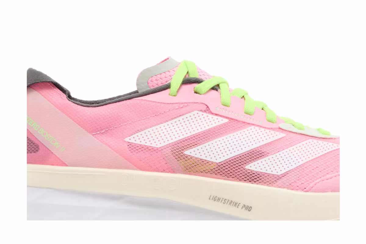 Adidas Women's Adizero Boston 11 Beam Pink Beam Green, view 3