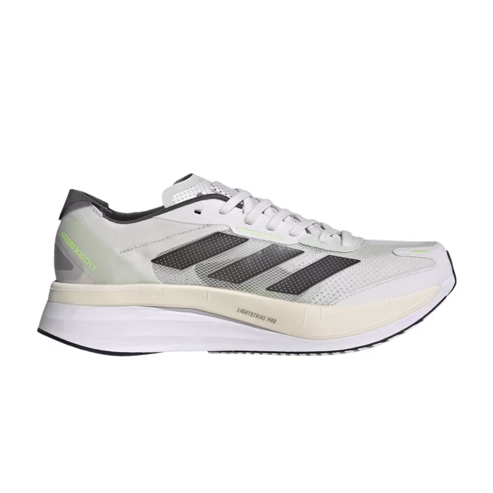 Adidas Adizero Boston 11 Crystal White Night Metallic