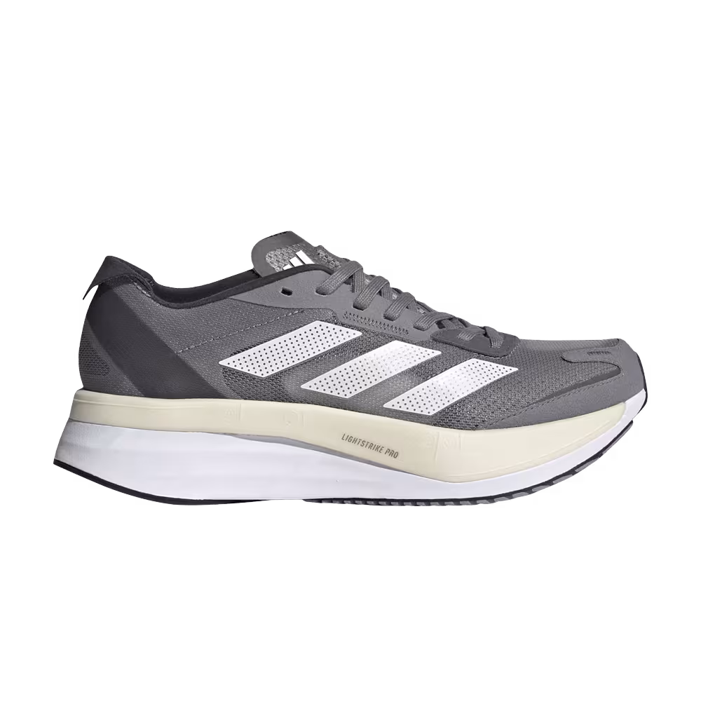 Adidas Women's Adizero Boston 11 Grey Zero Metallic