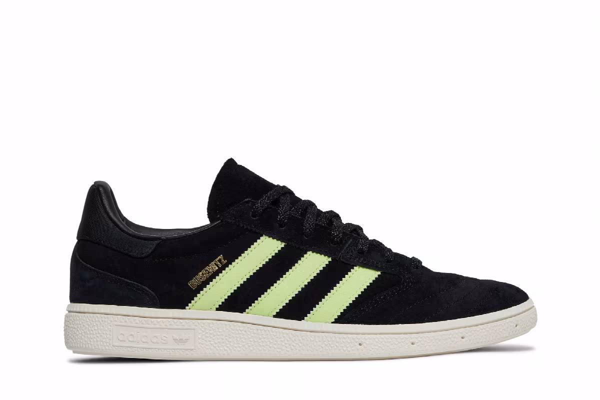 Adidas Busenitz Vintage Black Pulse Lime, view 2