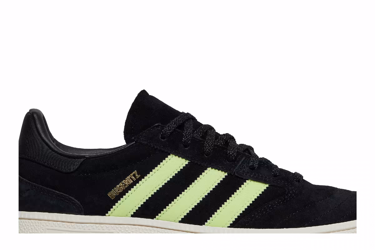 Adidas Busenitz Vintage Black Pulse Lime, view 3