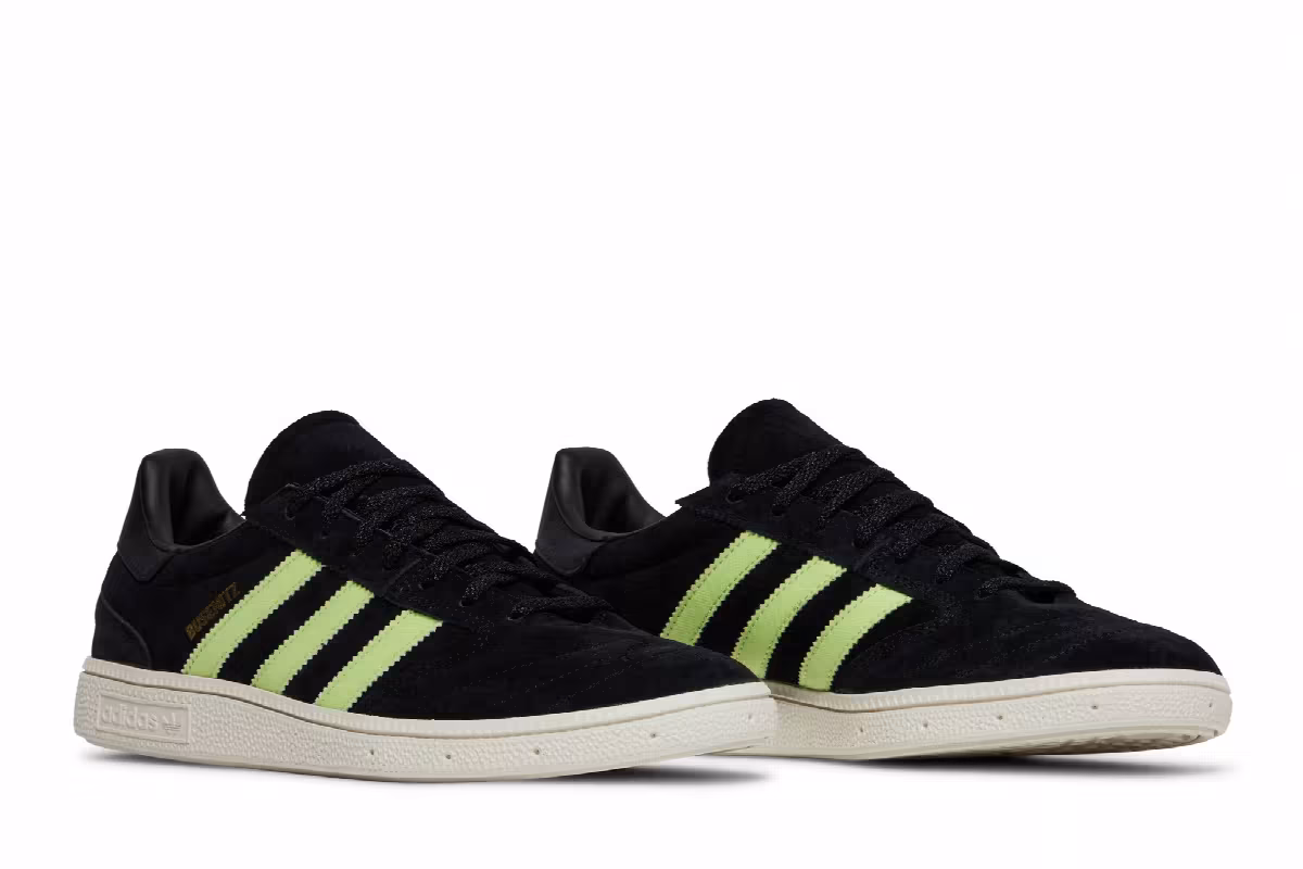 Adidas Busenitz Vintage Black Pulse Lime, view 9