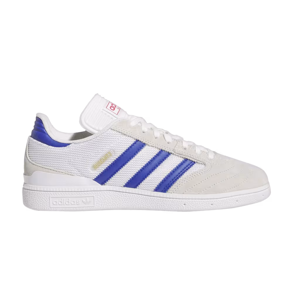 adidas Busenitz White Semi Lucid Blue