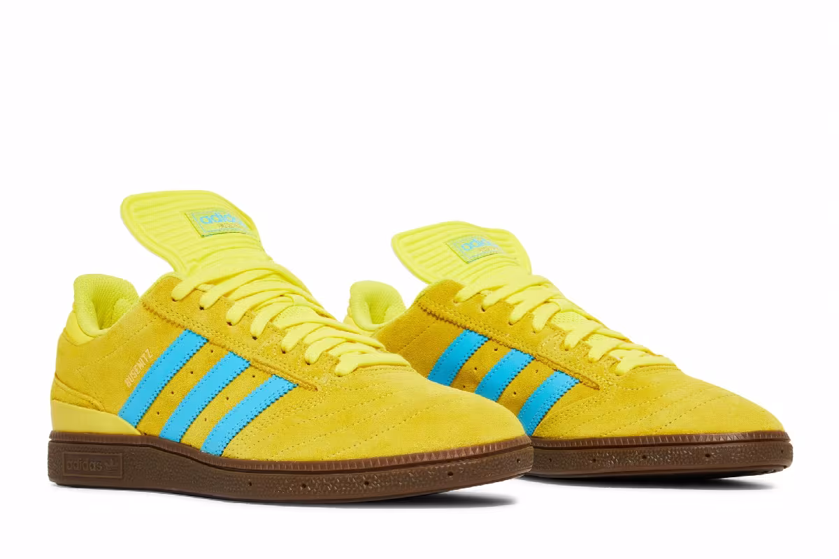 Adidas Busenitz Pro Bright Yellow Sky Rush, view 9