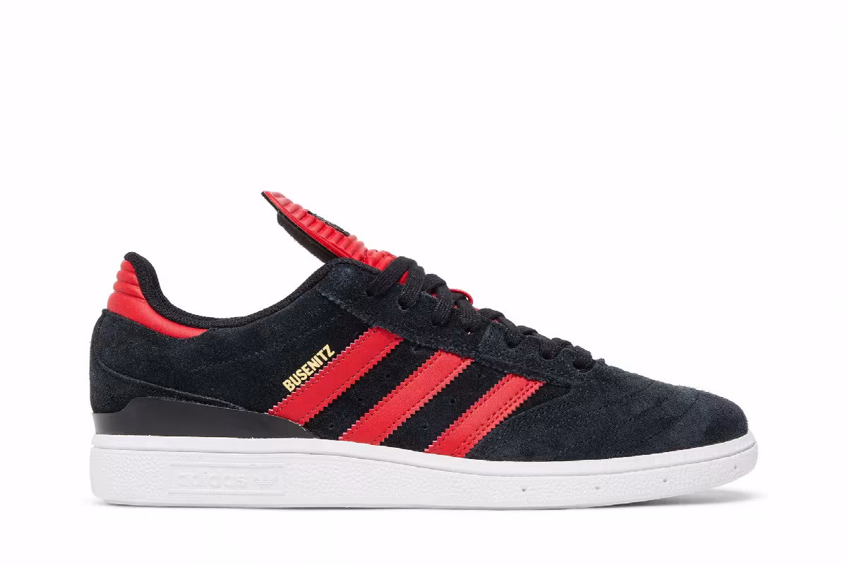 Adidas Busenitz Black Scarlet, view 2