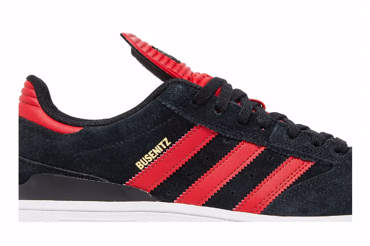 Adidas Busenitz Black Scarlet, view 3