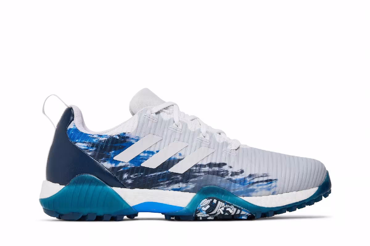 Adidas CodeChaos Golf White Crew Navy, view 2