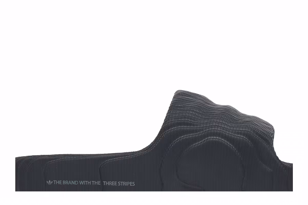 adidas Adilette 22 Slides Carbon, view 3