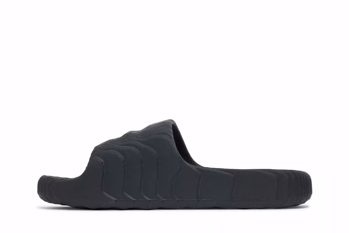 adidas Adilette 22 Slides Carbon, view 4