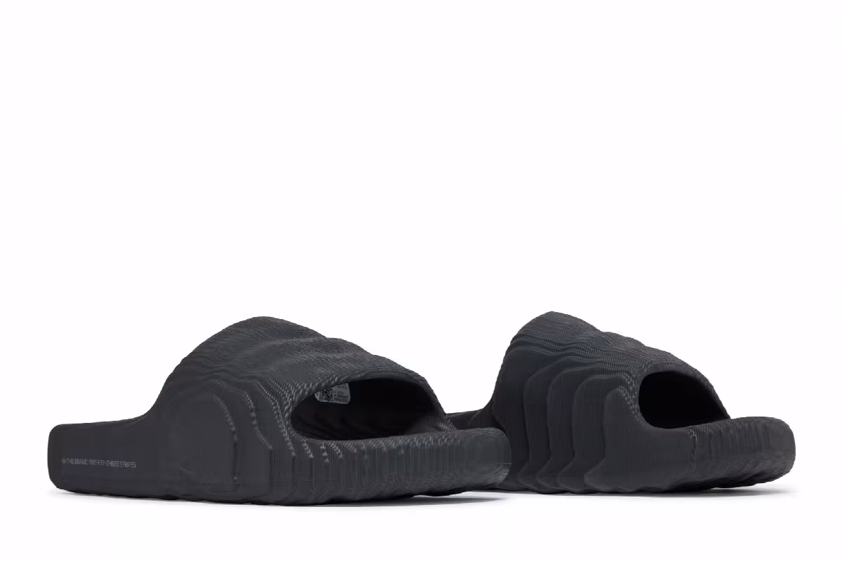 adidas Adilette 22 Slides Carbon, view 9