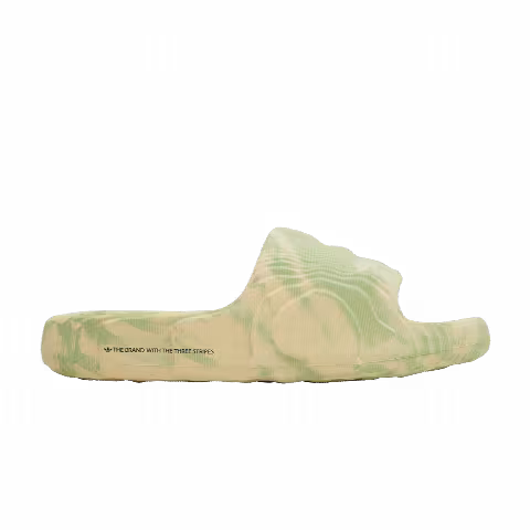 adidas Adilette 22 Slides 'Magic Lime Desert Sand'