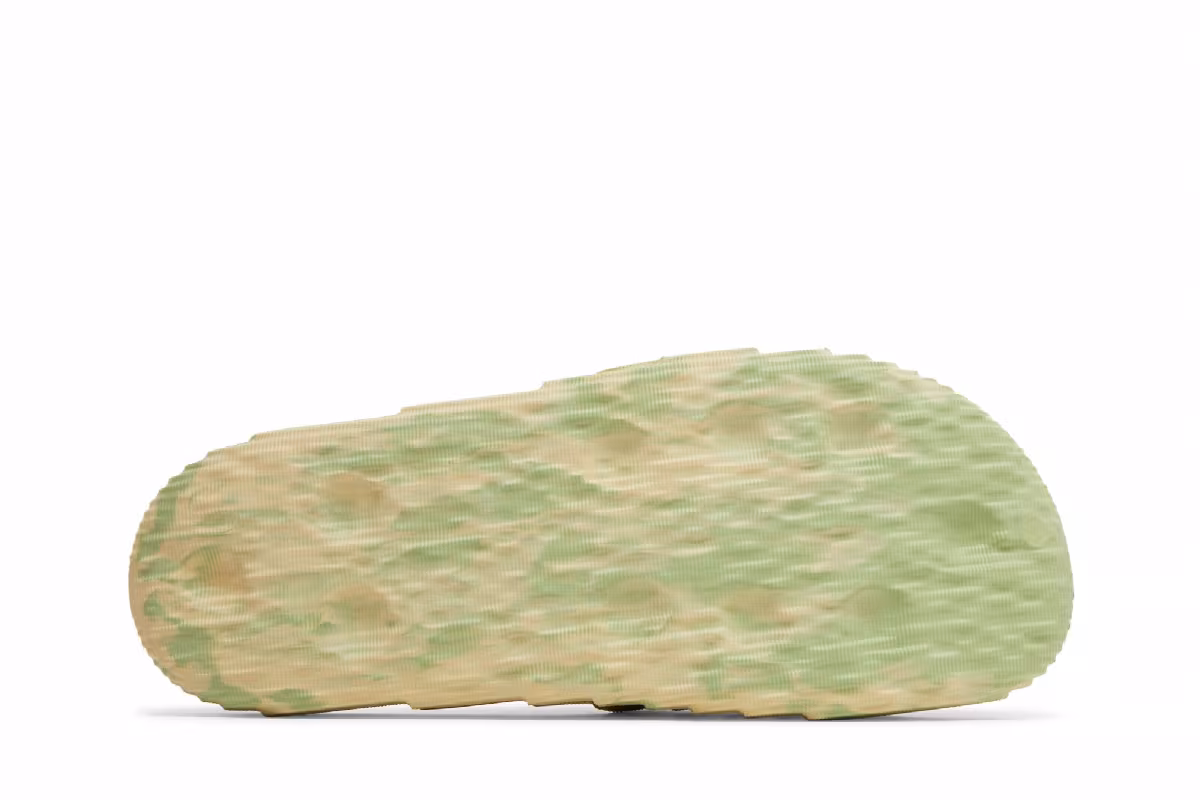 adidas Adilette 22 Slides Magic Lime Desert Sand, view 5