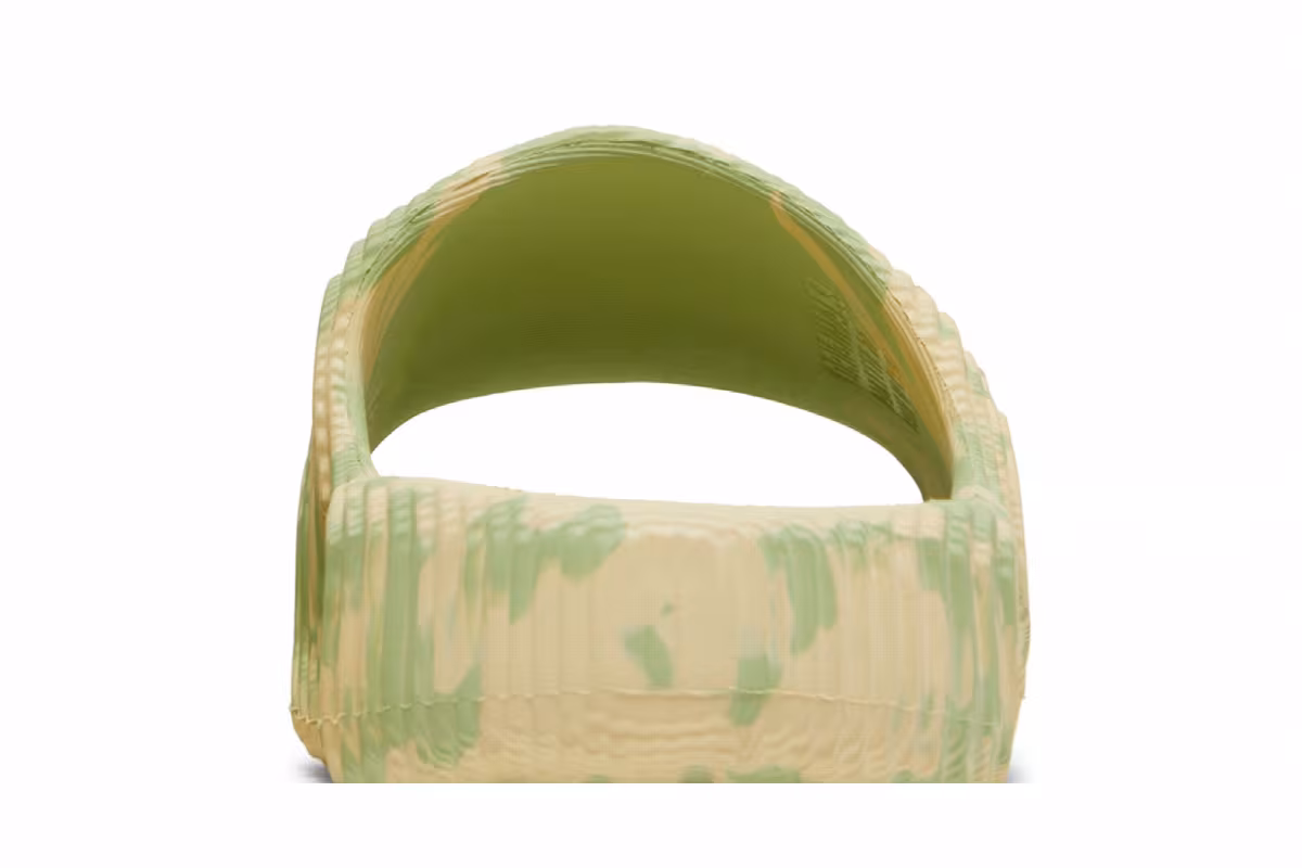 adidas Adilette 22 Slides Magic Lime Desert Sand, view 8