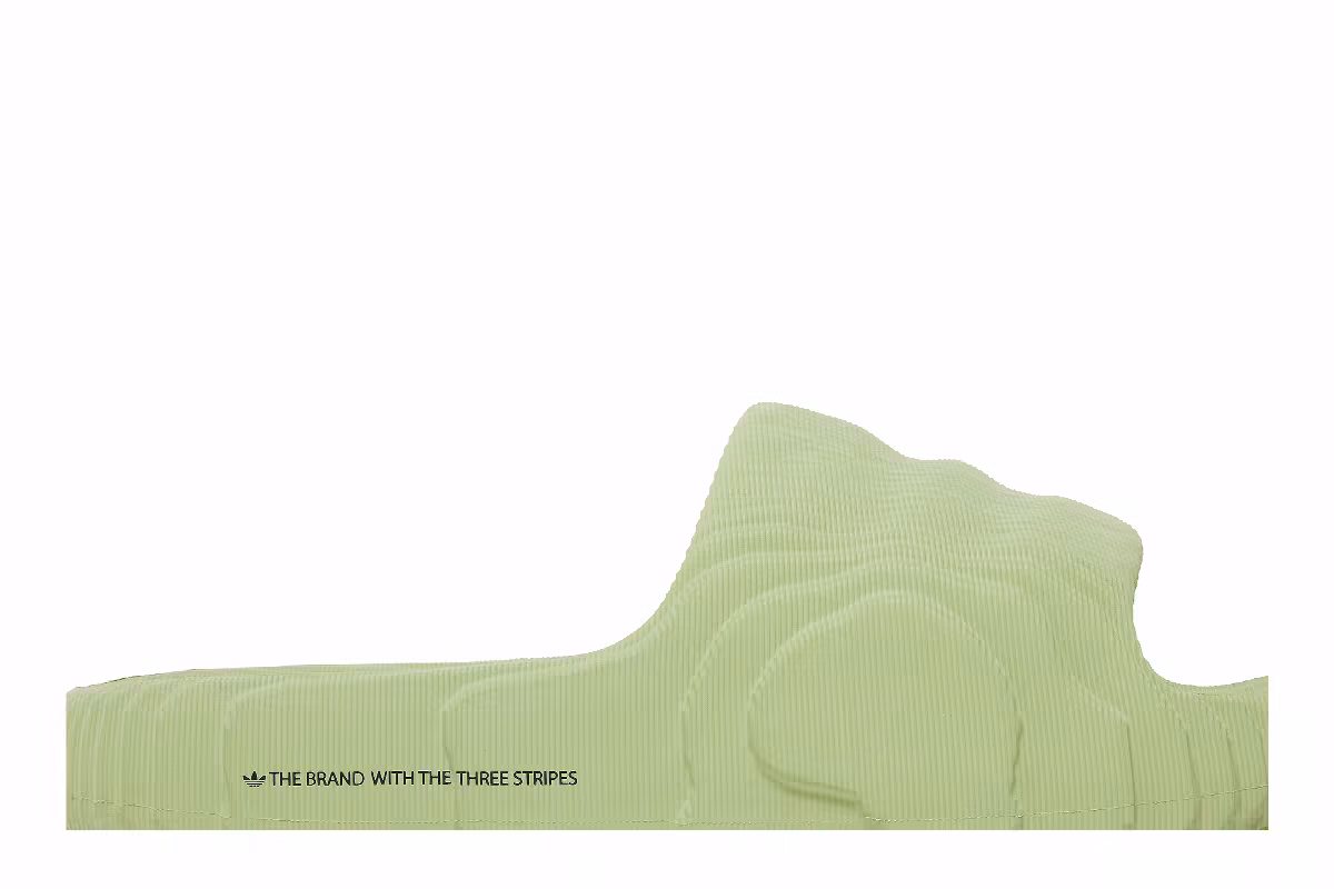 adidas Adilette 22 Slides Magic Lime, view 3