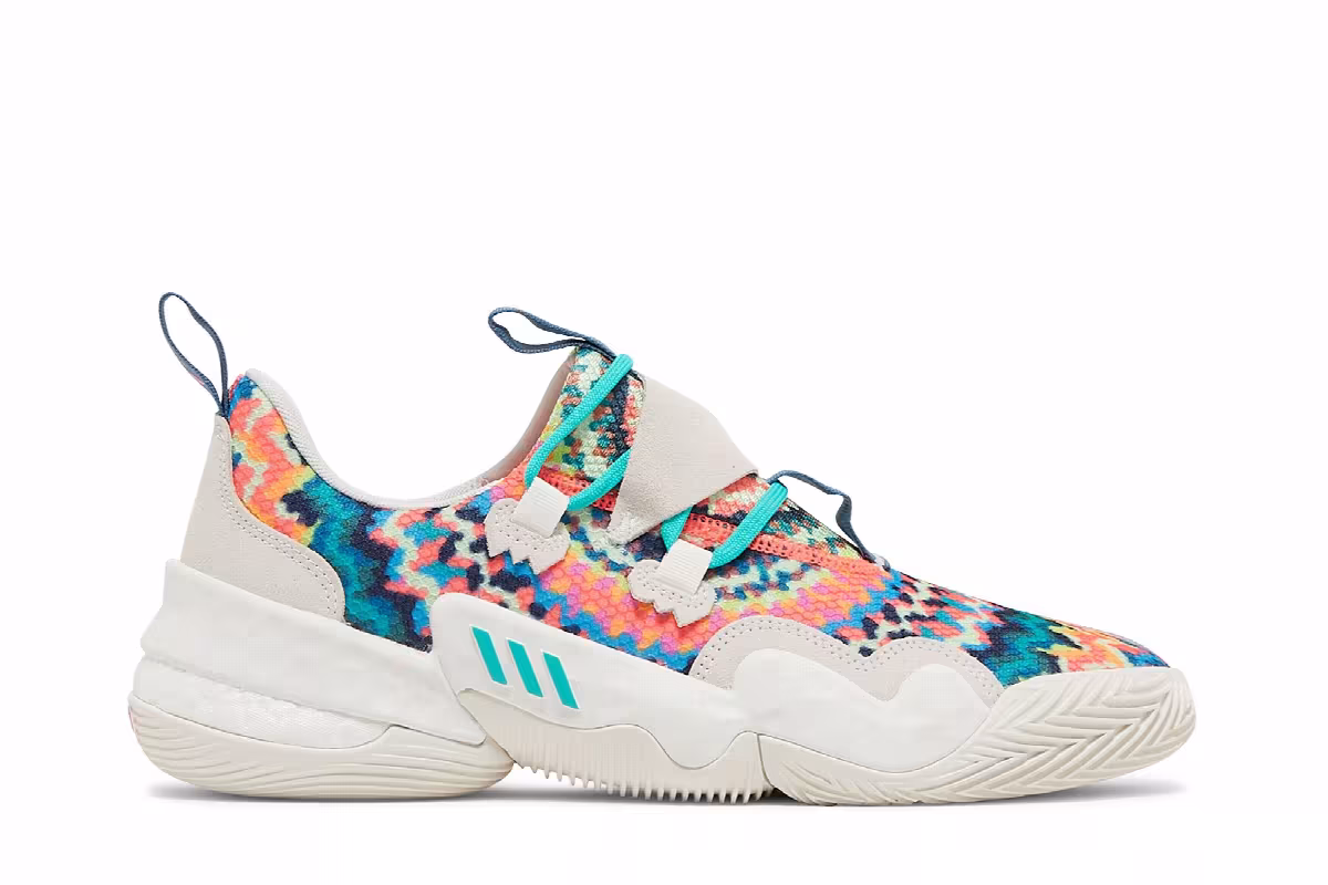 adidas Trae Young 1 Tie-Dye, view 2