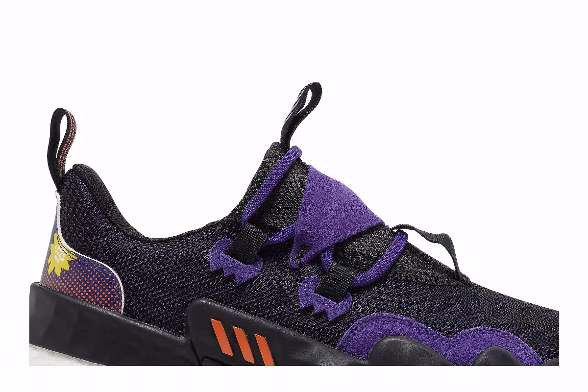 adidas Trae Young 1 Black Team College Purple, view 3
