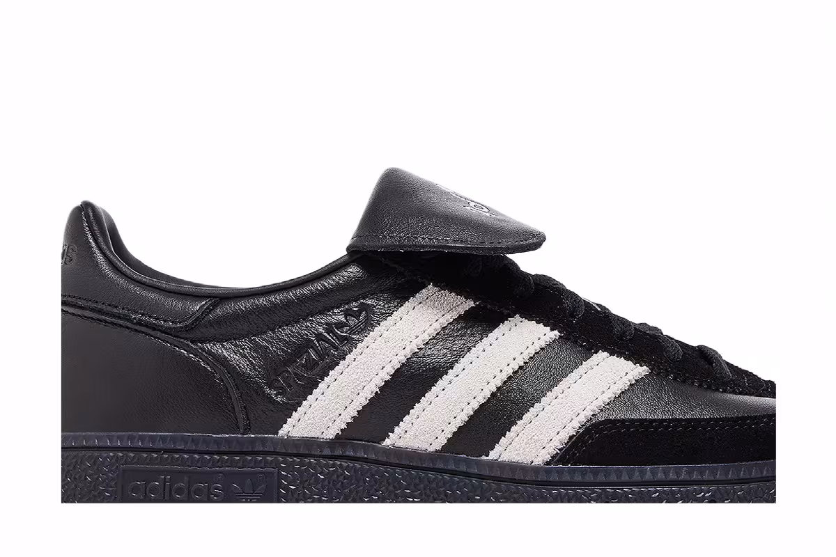 SHUKYU x E-WAX x adidas Handball Spezial Black, view 3
