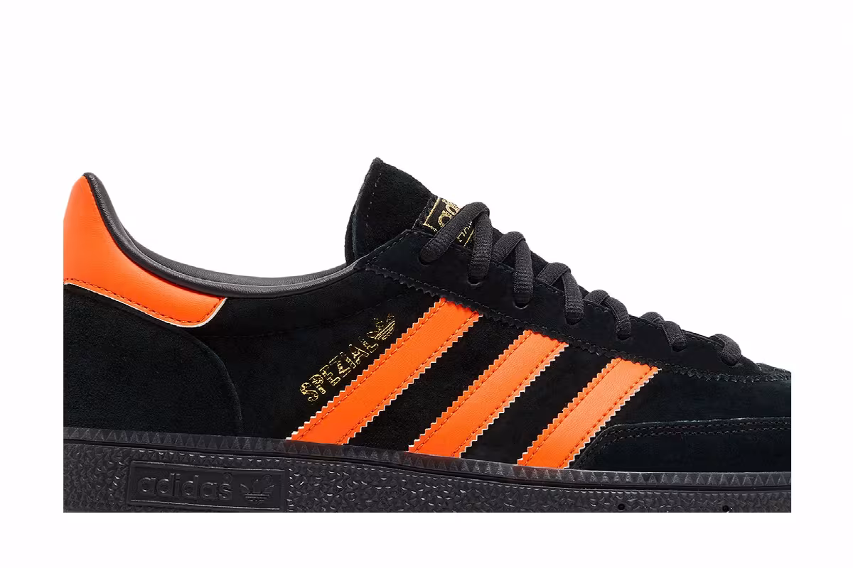 Adidas Handball Spezial Black Orange, view 3