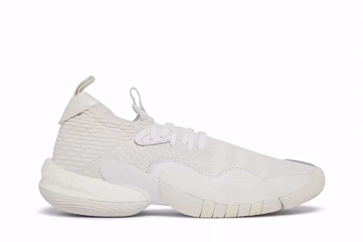 adidas Trae Young 2 Triple White, view 2