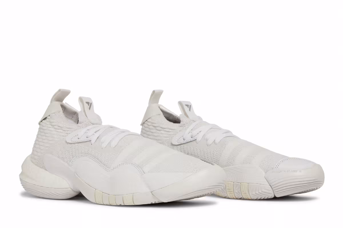 adidas Trae Young 2 Triple White, view 9