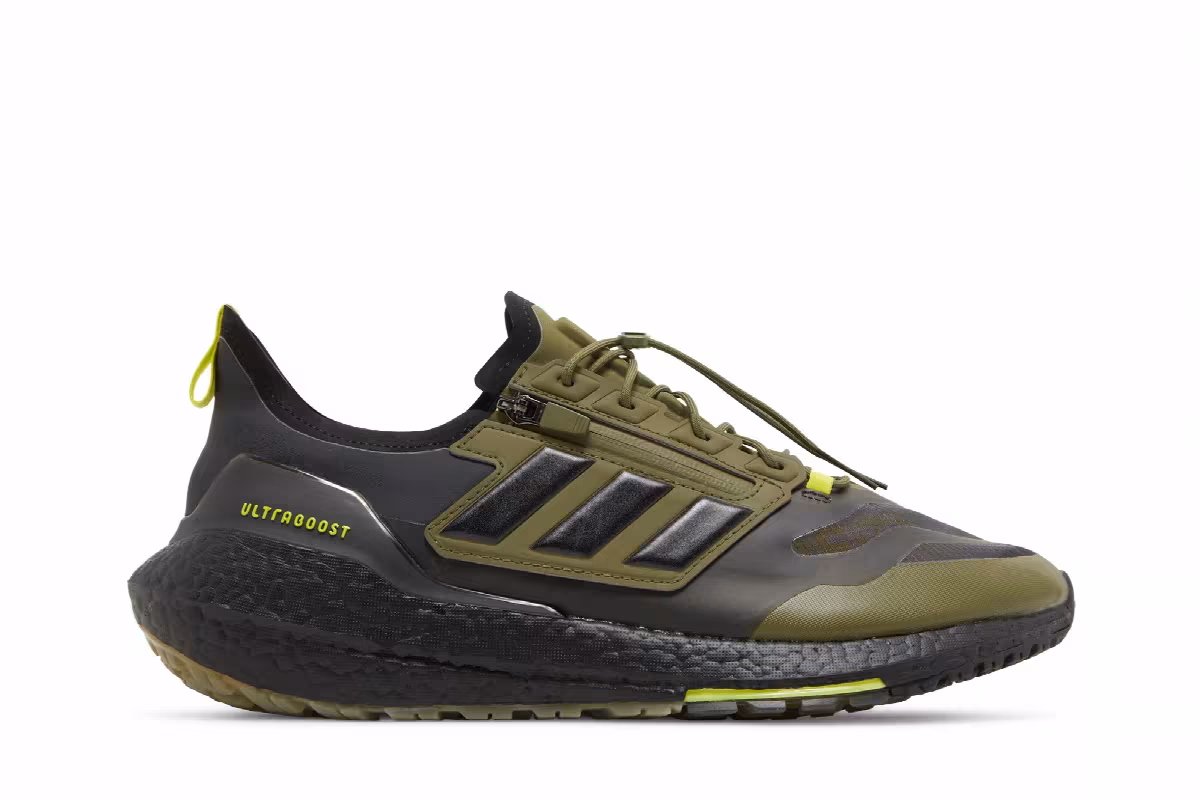 adidas UltraBoost 21 GTX Focus Olive, view 2