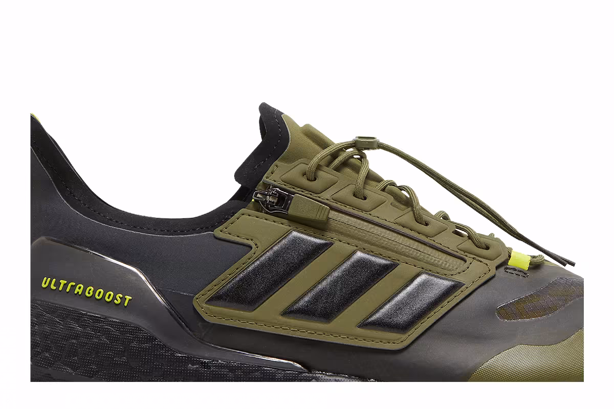adidas UltraBoost 21 GTX Focus Olive, view 3